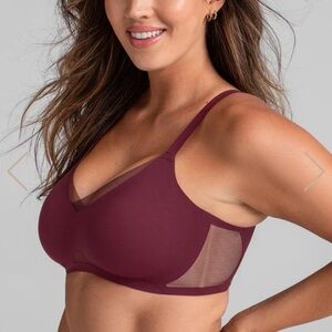 Honeylove Crossover Wire-Free Bra. Size large